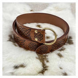 Viking Warrior Embossed Belt