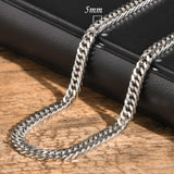 Thick Cuban Chain Necklace