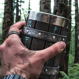 Viking Runes Beer Mug