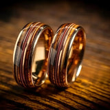 Guitar Line Wine Barrel Wooden Ring