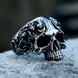 Baroque Gothic Skull Ring