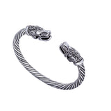 Viking Dragon Cuff Bracelet