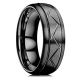 Modern Double Groove Rings