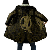 Viking Warriors Fleece Hooded Coat