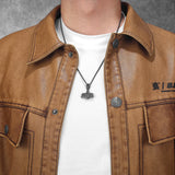 Retro Thor's Hammer Pendant Necklace