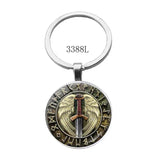 Viking Symbols Keyring