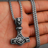 Viking Thor Hammer Necklace