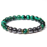 Tiger Eye Hematite Stone Bracelets