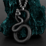Vintage King Cobra Necklace