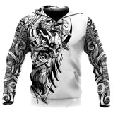 Odin Viking Thor Pullover Hoodie