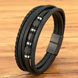 Handmade Multi-Layer Leather Bracelet