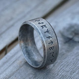 Viking Runes & Knot Ring