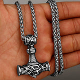 Viking Thor Hammer Necklace