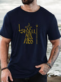 Lord of Rings You Shall Not Pass Men's T-Shirt