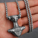 Viking Thor Hammer Necklace