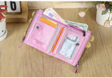 Genuine Leather Short Coin Wallet