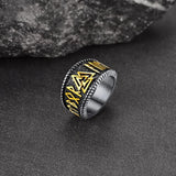 Odin's Wrath Norse Runes Ring