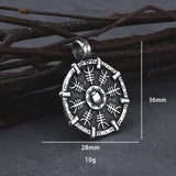 Viking Helm of Awe Necklace