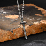 Medieval Sword Pendant Necklace
