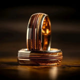Guitar Line Wine Barrel Wooden Ring