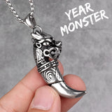 LION'S CLAW EMPEROR CHAIN NECKLACE