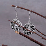Christian CSPB Cross Drop Earrings