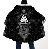 Viking Symbols Hooded Coats