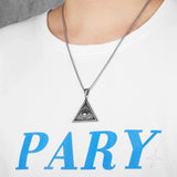 Masonic Illuminati Eye Amulet Necklaces