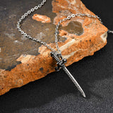 Medieval Sword Pendant Necklace