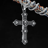 Gothic Skull Cross Necklace