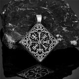 pendant on a dark stone background