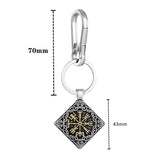 Viking Symbols Vegvisir Keyring