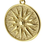 Alexander the Great Macedonian Vergina Sun Silver Necklace Necklace Viking Warriors