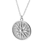 Alexander the Great Macedonian Vergina Sun Silver Necklace Necklace Viking Warriors