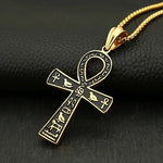 Ancient Egyptian Ankh Cross Pendant Viking Warriors