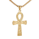 Ancient Egyptian Ankh Cross Pendant Viking Warriors