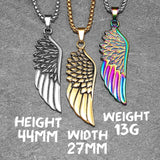Angel Wing Necklace Viking Warriors