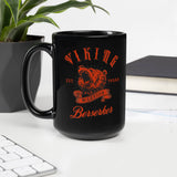 Berserker Black Glossy Mug Mugs Viking Warriors