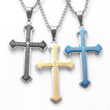 Bible Prayer Cross Necklaces cross necklace Viking Warriors