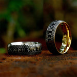 Black Viking Rune Ring Rings Viking Warriors