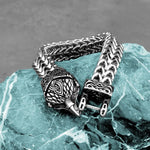Blood Eagle Double Chain Bracelet Bracelet Viking Warriors