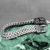 Blood Eagle Double Chain Bracelet Bracelet Viking Warriors