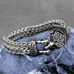 Blood Eagle Double Chain Bracelet Bracelet Viking Warriors