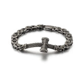 Byzantine Chain Cross Bracelet Bracelets Viking Warriors