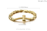 Byzantine Chain Cross Bracelet Bracelets Viking Warriors