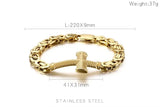 Byzantine Chain Cross Bracelet Bracelets Viking Warriors
