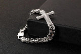Byzantine Chain Cross Bracelet Bracelets Viking Warriors