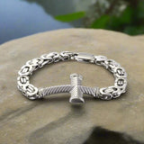 Byzantine Chain Cross Bracelet Bracelets Viking Warriors
