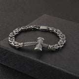 Byzantine Chain Cross Bracelet Bracelets Viking Warriors