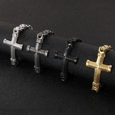 Byzantine Chain Cross Bracelet Bracelets Viking Warriors